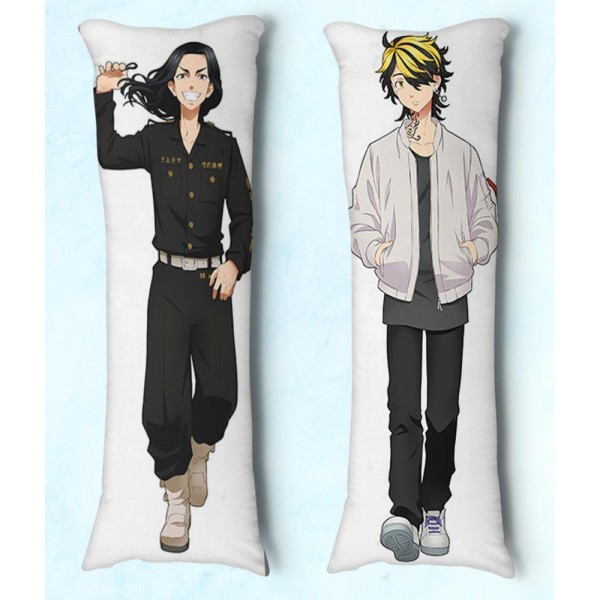 Travesseiro Dakimakura Tokyo Revenger Kazutora e Baji Travesseiro Dakimakura Tokyo Revenger Kazutora e Baji