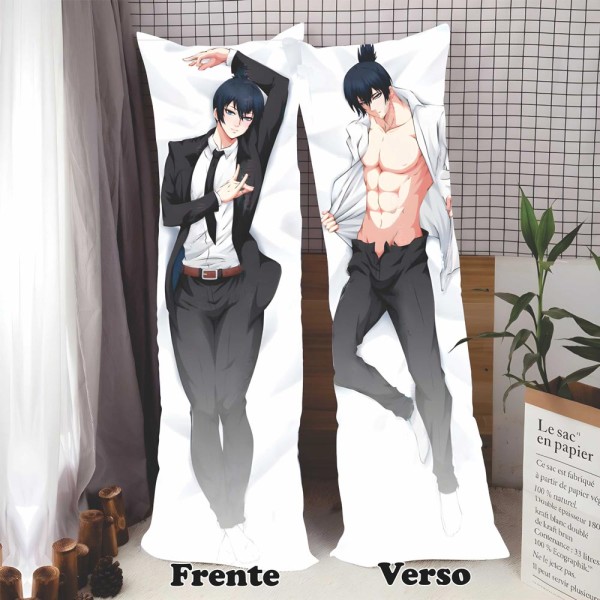 Travesseiro Dakimakura Chainsaw Man  Aki Hayakawa