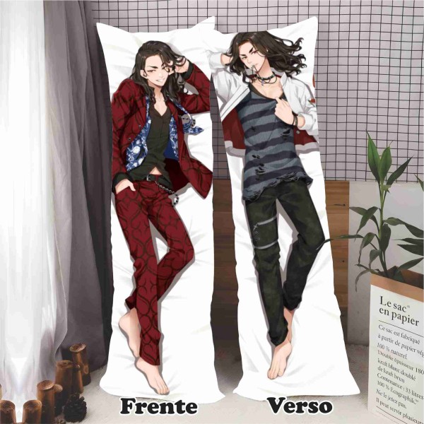 Travesseiro Dakimakura Tokyo Revenger Baji Keisuke 01 Travesseiro Dakimakura Tokyo Revenger Baji Keisuke 01