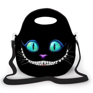 Bolsa Lancheira Gato Alice Pais das Maravilhas