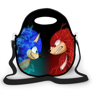 Bolsa Lancheira Sonic e knucles