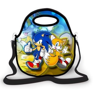 Bolsa Lancheira Sonic e tails