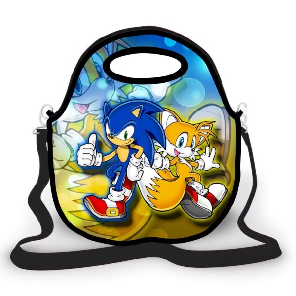 Bolsa Lancheira Sonic e tails Bolsa Lancheira Sonic e tails