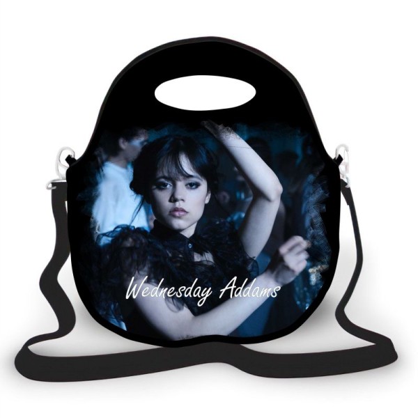 Bolsa Lancheira Wandinha Adamms 03 Bolsa Lancheira Wandinha Adamms 03