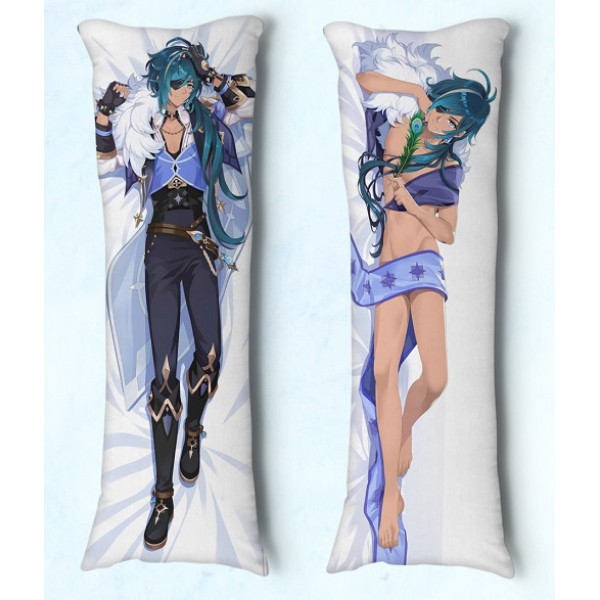 Travesseiro Dakimakura Genshin Impact Kaeya 01 Travesseiro Dakimakura Genshin Impact Kaeya 01