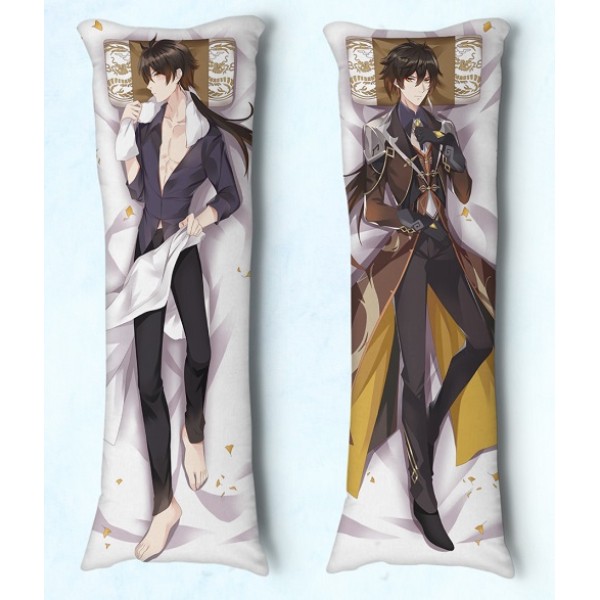 Travesseiro Dakimakura Genshin Impact Zhongli 08 Travesseiro Dakimakura Genshin Impact Zhongli 08