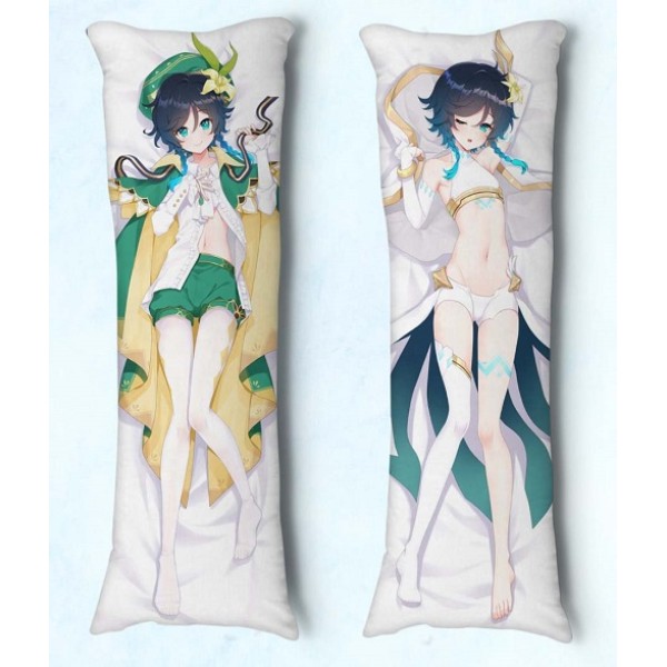Travesseiro Dakimakura Genshin Impact Venti 02 Travesseiro Dakimakura Genshin Impact Venti 02