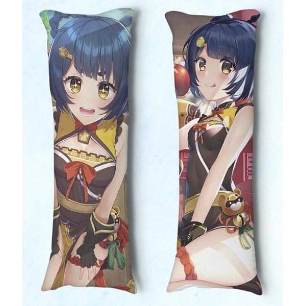Travesseiro Dakimakura Genshin Impact Xiangling 01 Travesseiro Dakimakura Genshin Impact Xiangling 01