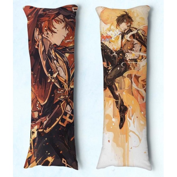 Travesseiro Dakimakura Genshin Impact Zhongli 01 Travesseiro Dakimakura Genshin Impact Zhongli 01