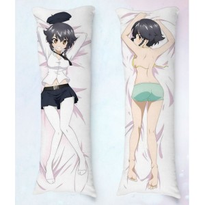 Travesseiro Dakimakura Akiyama Yukari Girls und Panzer 01