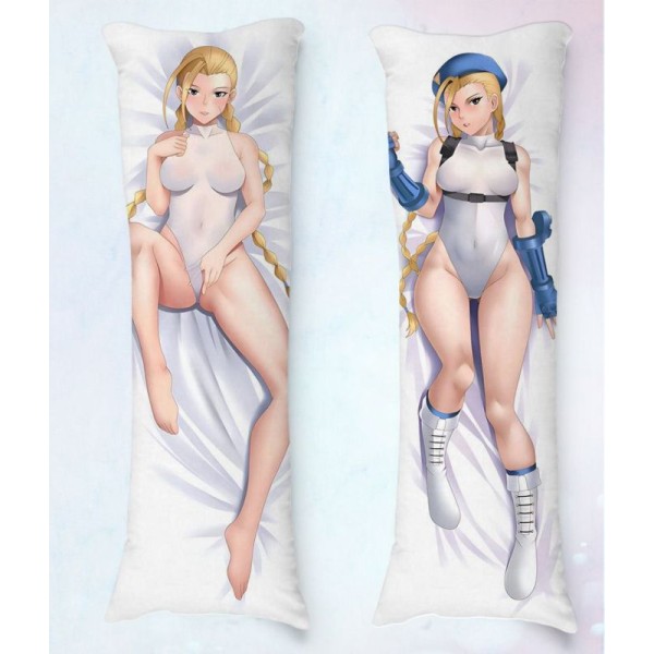 Travesseiro Dakimakura Cammy White Street Fighter 01 Travesseiro Dakimakura Cammy White Street Fighter 01