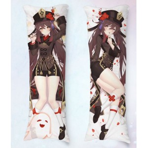 Travesseiro Dakimakura Hu Tao Genshin Impact 01