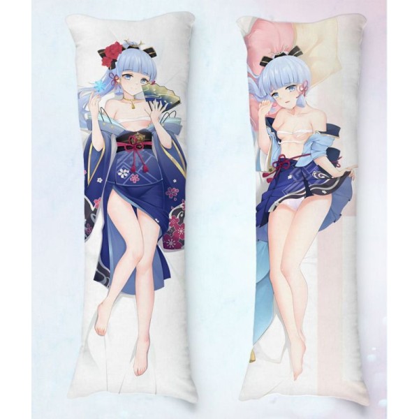 Travesseiro Dakimakura Kamisato Ayaka Genshin Impact 04 Travesseiro Dakimakura Kamisato Ayaka Genshin Impact 04