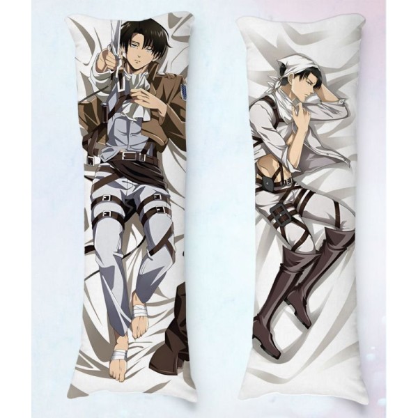 Travesseiro Dakimakura Levi Ackerman Attack on Titan 01