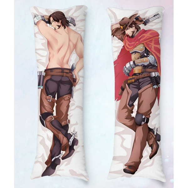 Travesseiro Dakimakura McCree Overwatch 01 Travesseiro Dakimakura McCree Overwatch 01