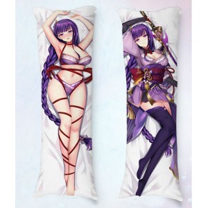 Travesseiro Dakimakura Raiden Shogun Genshin Impact 03