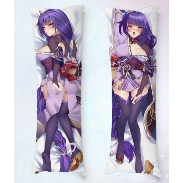 Travesseiro Dakimakura Raiden Shogun Genshin Impact 04