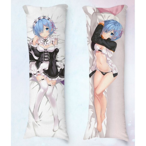 Travesseiro Dakimakura Rem ReZero 03 Travesseiro Dakimakura Rem ReZero 03