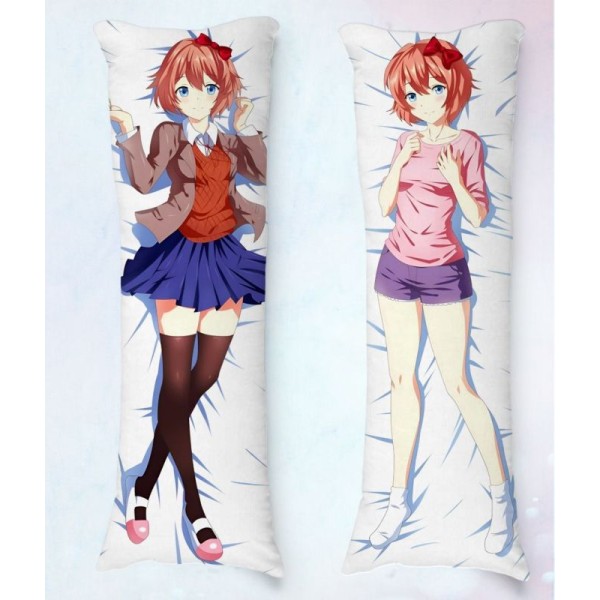 Travesseiro Dakimakura Sayori Doki Doki Literature Club 01 Travesseiro Dakimakura Sayori Doki Doki Literature Club 01
