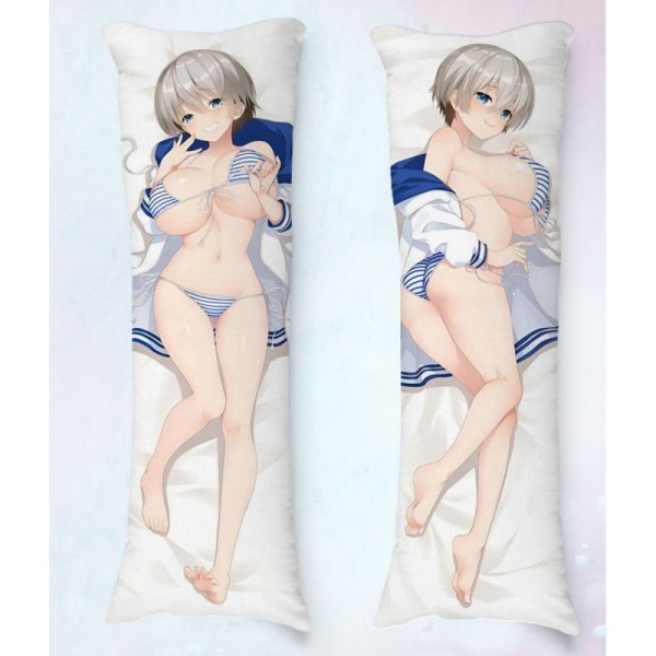 Travesseiro Dakimakura Swimsuit Uzaki Hana Uzaki chan Wants to Hang Out 02