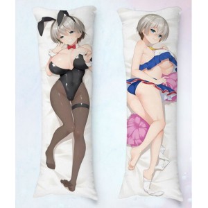 Travesseiro Dakimakura Swimsuit Uzaki Hana Uzaki chan Wants to Hang Out 04