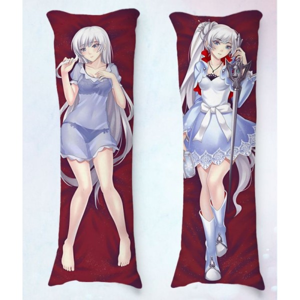Travesseiro Dakimakura Weiss Schnee RWBY 02 Travesseiro Dakimakura Weiss Schnee RWBY 02