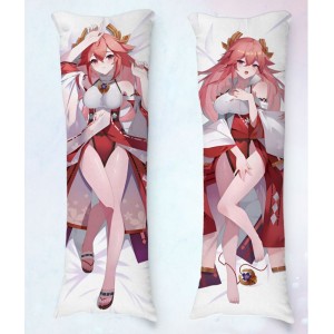 Travesseiro Dakimakura Yae Miko Genshin Impact 01