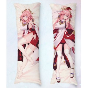 Travesseiro Dakimakura Yae Miko Genshin Impact 02