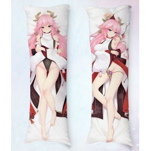 Travesseiro Dakimakura Yae Miko Genshin Impact 03