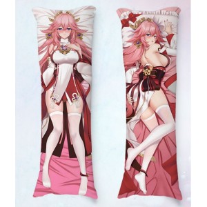 Travesseiro Dakimakura Yae Miko Genshin Impact 05