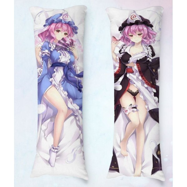 Travesseiro Dakimakura Yuyuko Saigyouji Touhou 01 Travesseiro Dakimakura Yuyuko Saigyouji Touhou 01