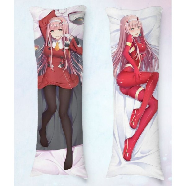 Travesseiro Dakimakura Zero Two DARLING in the FRANXX 01 Travesseiro Dakimakura Zero Two DARLING in the FRANXX 01