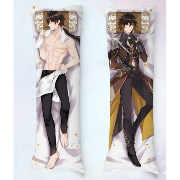 Travesseiro Dakimakura Zhongli Genshin Impact 05 Travesseiro Dakimakura Zhongli Genshin Impact 05