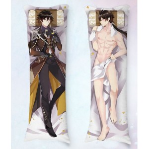 Travesseiro Dakimakura Zhongli Genshin Impact 06