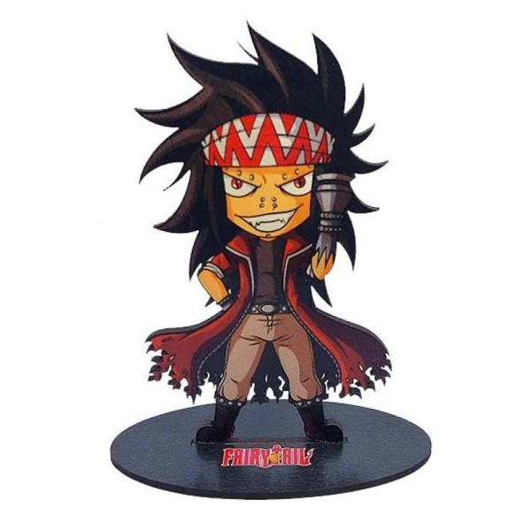 Estátua em MDF Fairy Tail Mod 02 Gajel