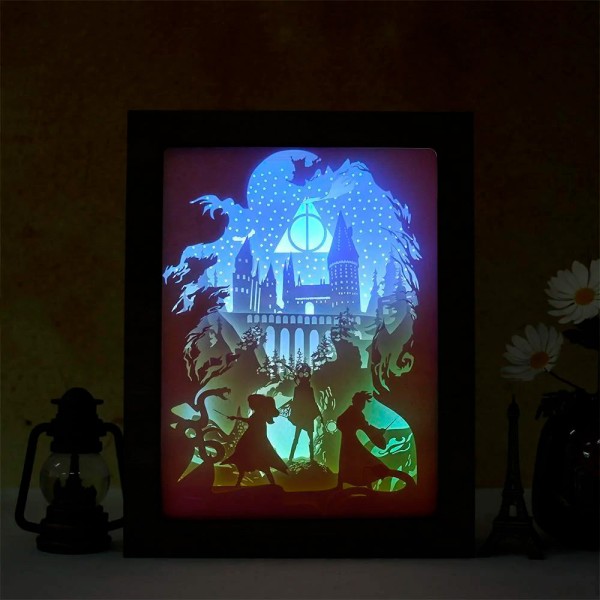 Luminária 3d Harry Potter mod.01