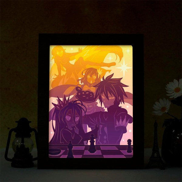 Luminária 3d No Game No Life