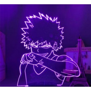 Luminária em Acrílico Boku no hero 04 Bakugo