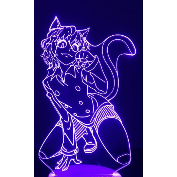 Luminária em Acrílico Hunter x Hunter 05 Pitou