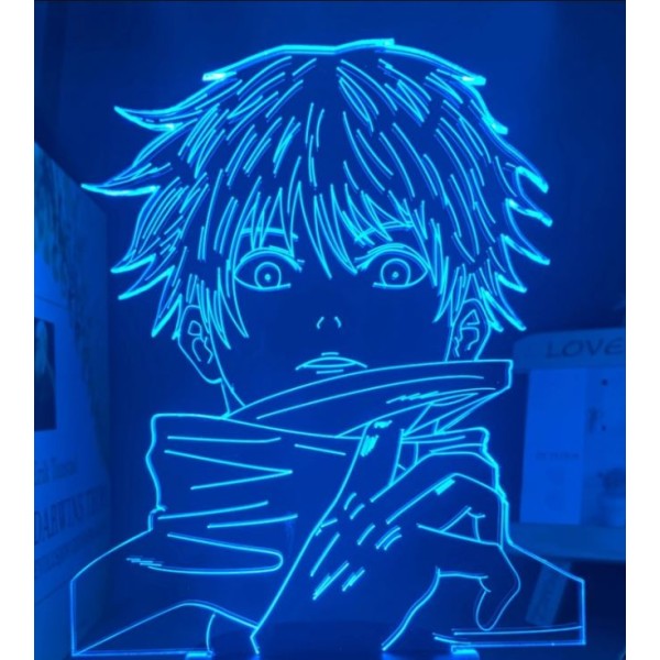 Luminária em Acrílico Jujutsu Kaisen 03 Gojo