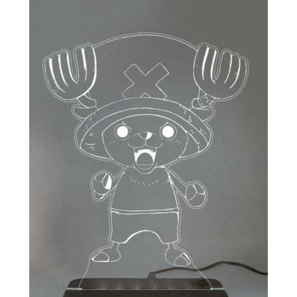 Luminária em Acrílico One Piece 07 Chopper