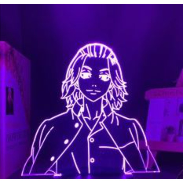 Luminária em Acrílico Tokyo Revange 01 Mikey