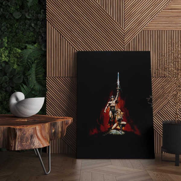 Quadro Decorativo Cinema Conan 01