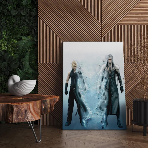 Quadro Decorativo Cinema Final Fantasy VII Quadro Decorativo Cinema Final Fantasy VII