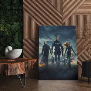 Quadro Decorativo Cinema Capitão América 03