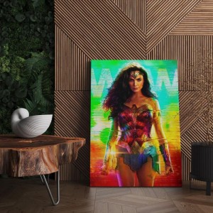 Quadro Decorativo Cinema Mulher Maravilha