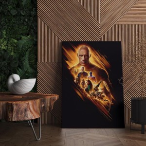 Quadro Decorativo Cinema Adão Negro 01