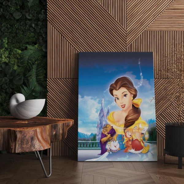 Quadro Decorativo Cinema A bela e a fera 02