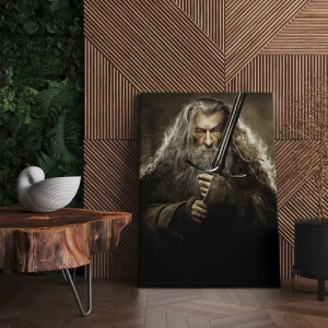 Quadro Decorativo Cinema O Hobbit 05 Gandalf