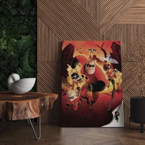 Quadro Decorativo Cinema Os Incriveis